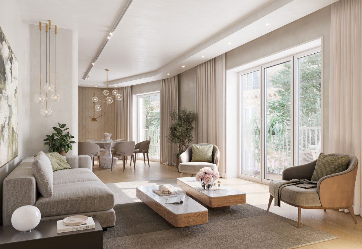 Dedinje - Omladinska - spavaca soba