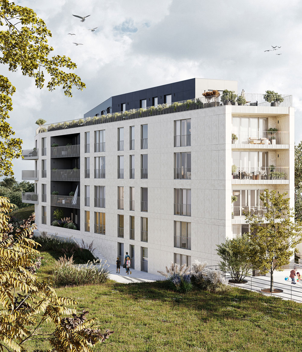 Dedinje - Omladinska - pogled sa strane